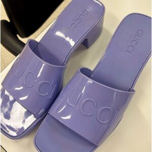 Gucci Jelly Slides size 40